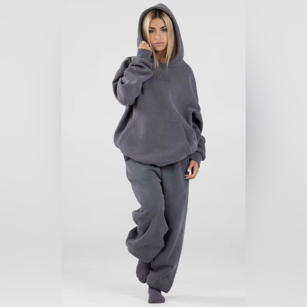 Comfrt Hoodie In Steel Gray Size 2XL